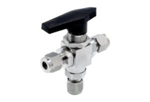 3 Way OD Type Panel Mounting Ball Valve