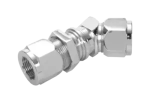 45 Degree Bulkhead Union Elbow