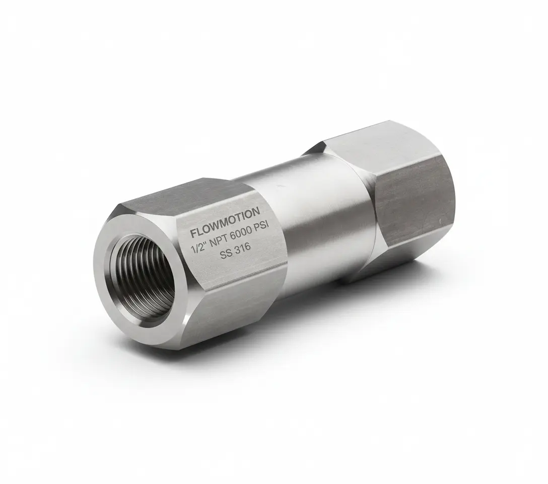 High Pressure Stainless Steel Check Valve (Non-Return Valve) Manufacturer in Ahmedabad